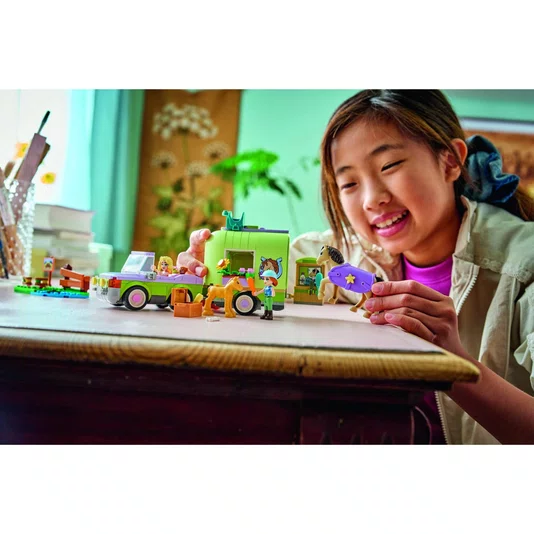 Trailer Com Égua E Potro Lego Friends