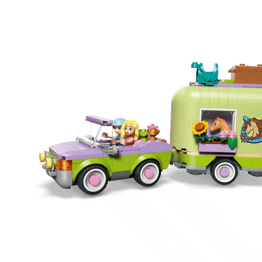 Trailer Com Égua E Potro Lego Friends