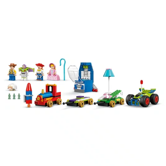 Trem de Celebração e Carro RC Toy Story Lego Disney 