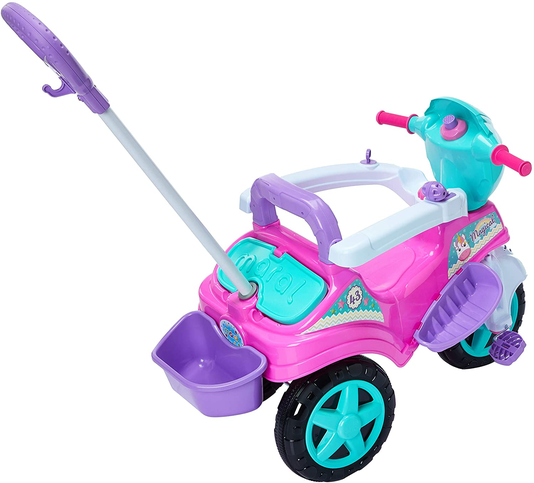 Triciclo Baby City Pedal Menina Maral