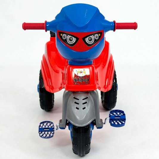 Triciclo Baby City Spider Pedal Menino Maral
