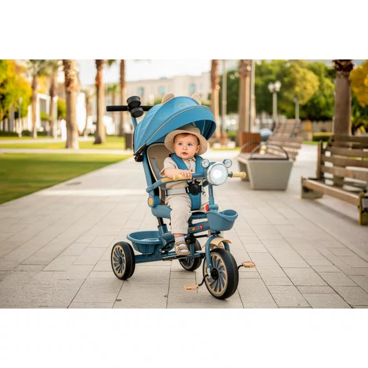 Triciclo Teddy Azul Biemme