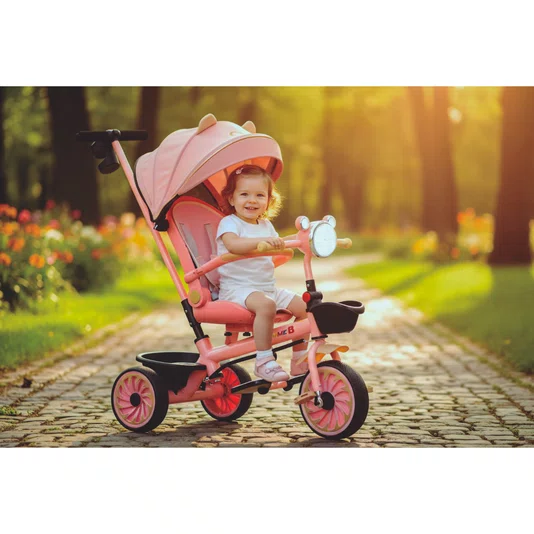 Triciclo Teddy Rosa Biemme