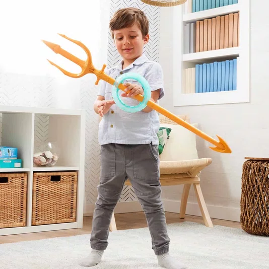 Tridente Giratório Do Aquaman DC Sunny