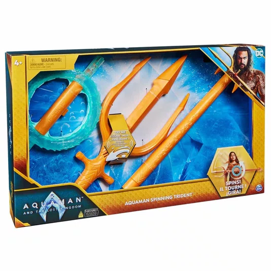 Tridente Giratório Do Aquaman DC Sunny