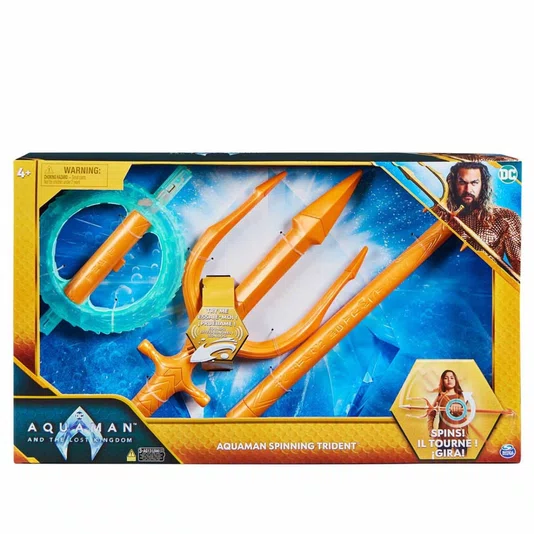 Tridente Giratório Do Aquaman DC Sunny