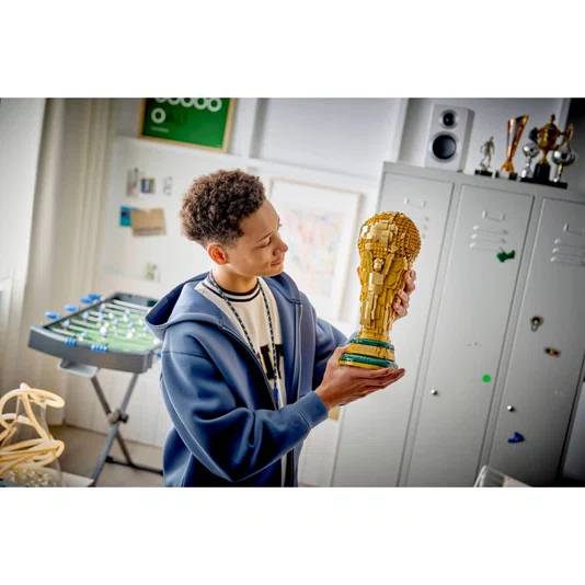Troféu Oficial da Copa do Mundo da FIFA Lego Editions 