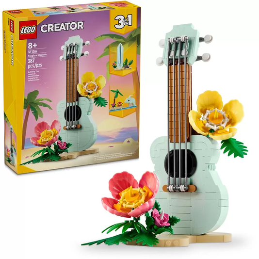 Ukulele Tropical Lego Creator 3 em 1