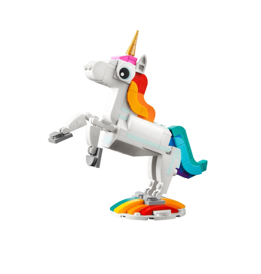 Unicórnio Mágico Lego Creator 3 em 1
