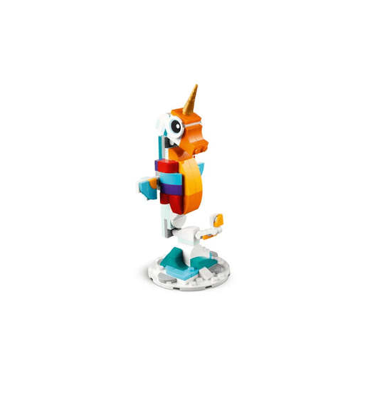 Unicórnio Mágico Lego Creator 3 em 1