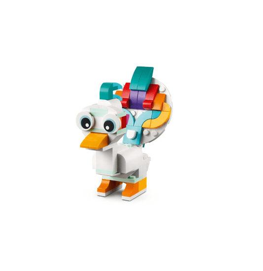 Unicórnio Mágico Lego Creator 3 em 1