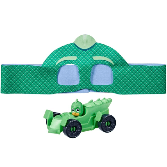 Veículo Lagartixomóvel e Máscara PJ Masks Gekko Hasbro