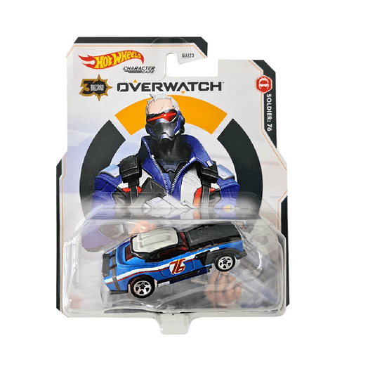 Veículo Soldier: 76 Overwatch Hot Wheels Character Mattel