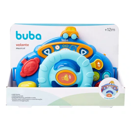 Volante Musical com Luzes Buba 