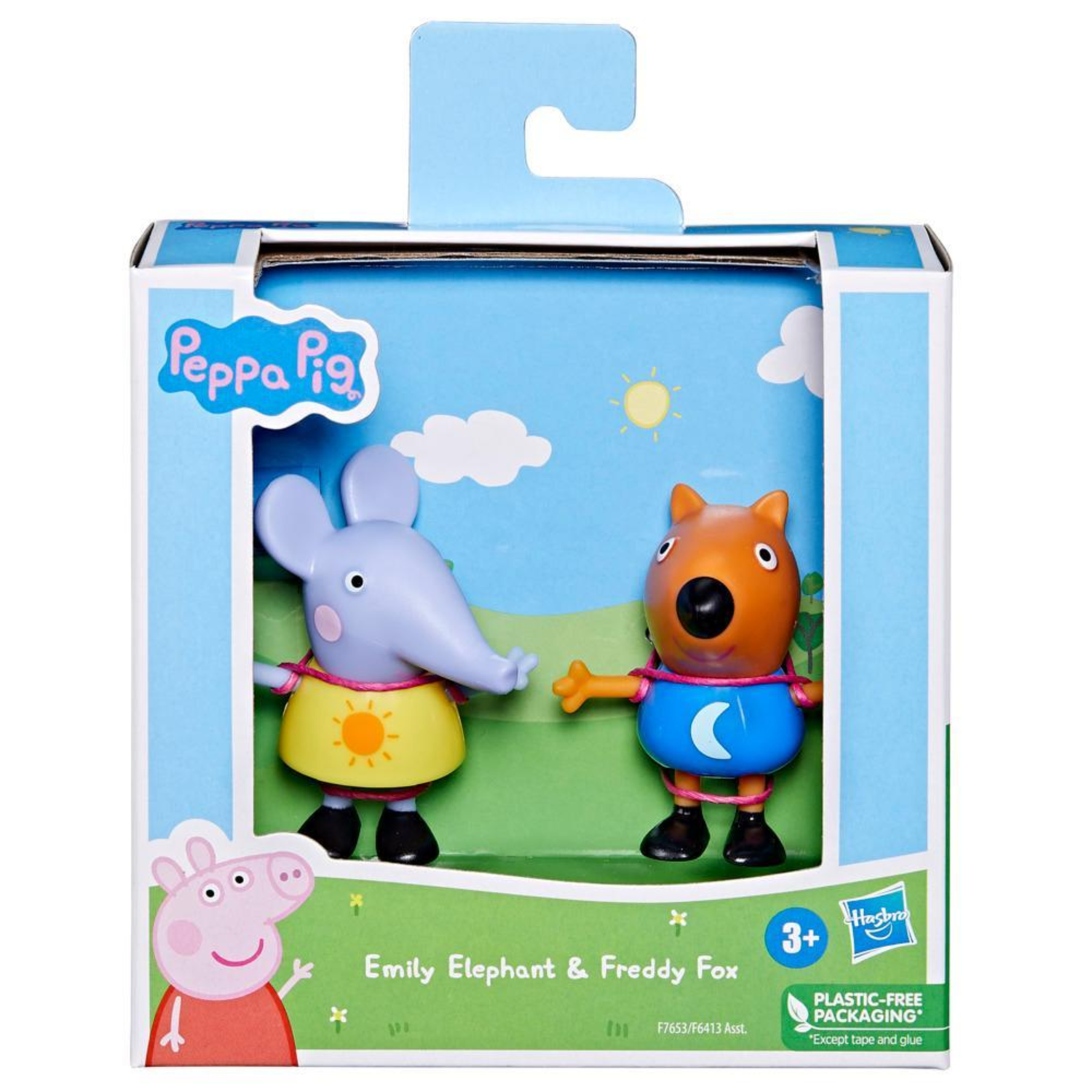 Melhores Amigos Peppa Pig Emily Elephant e Freddy Fox Hasbro - Fátima ...