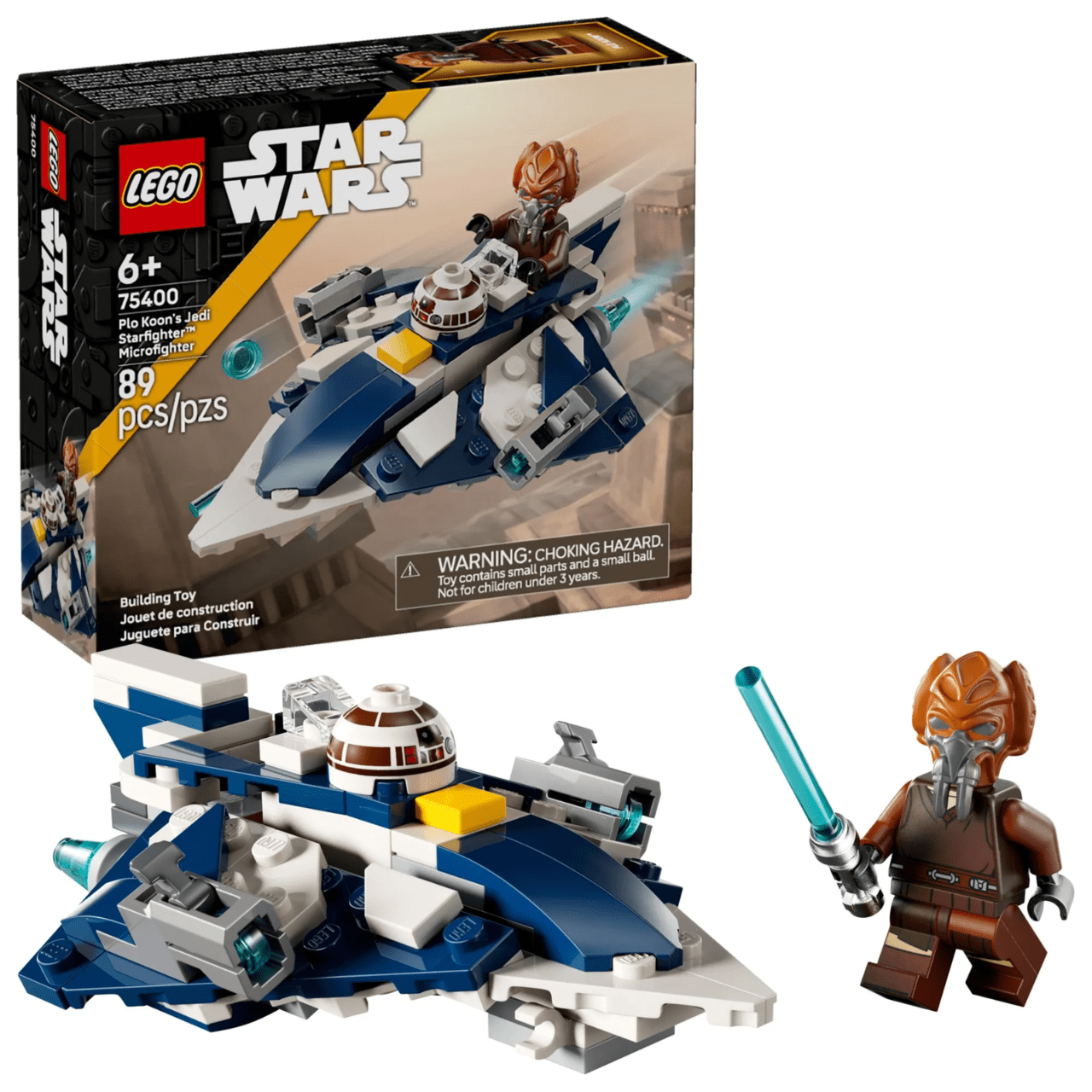 Microfighter do Caça Estelar Jedi Plo Koon Lego Star Wars. Microfighter do Caça Estelar Jedi Plo Koon Lego Star Wars.