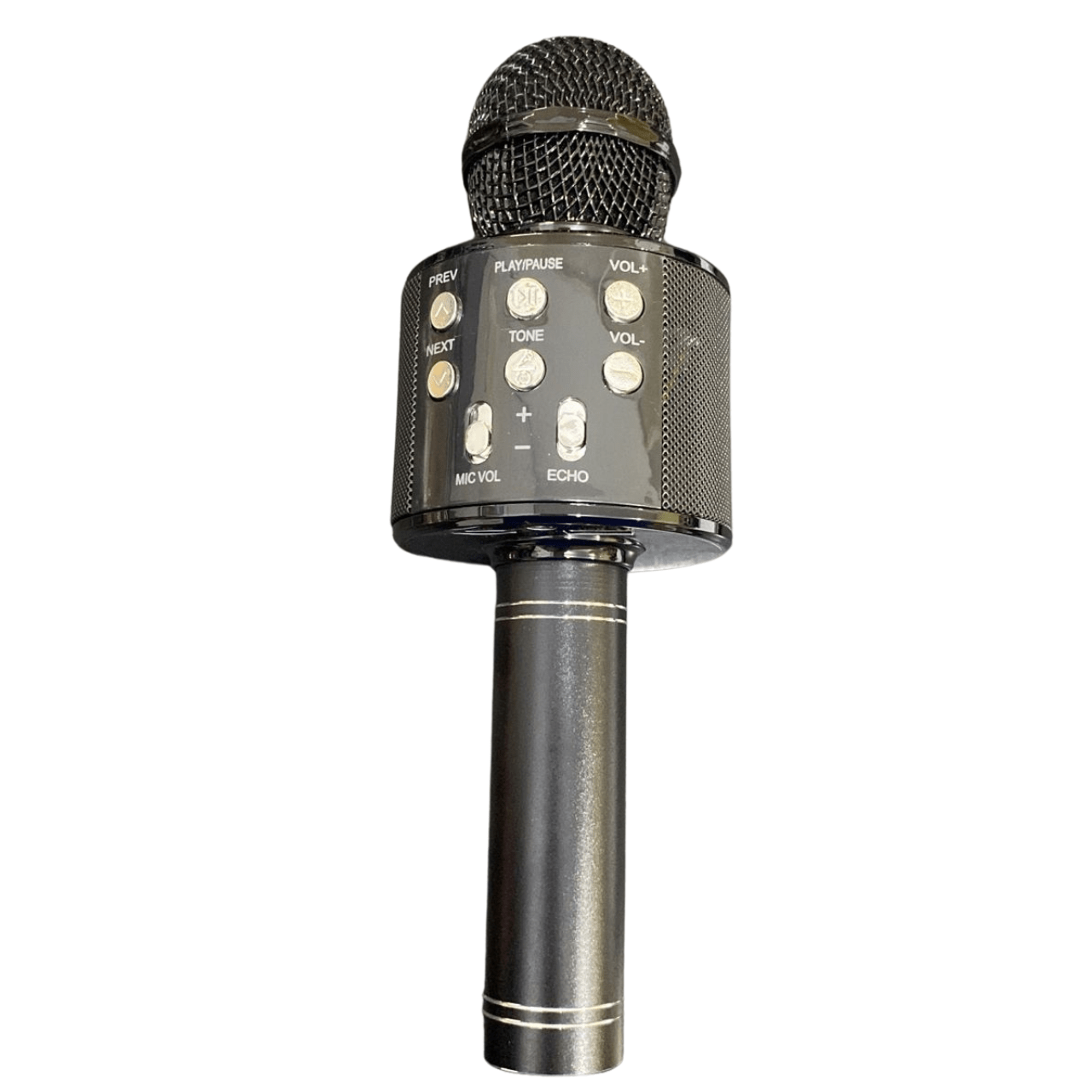 Microfone Infantil Bluetooth Sem Fio Preto CKS Microfone Infantil Bluetooth Sem Fio Preto CKS