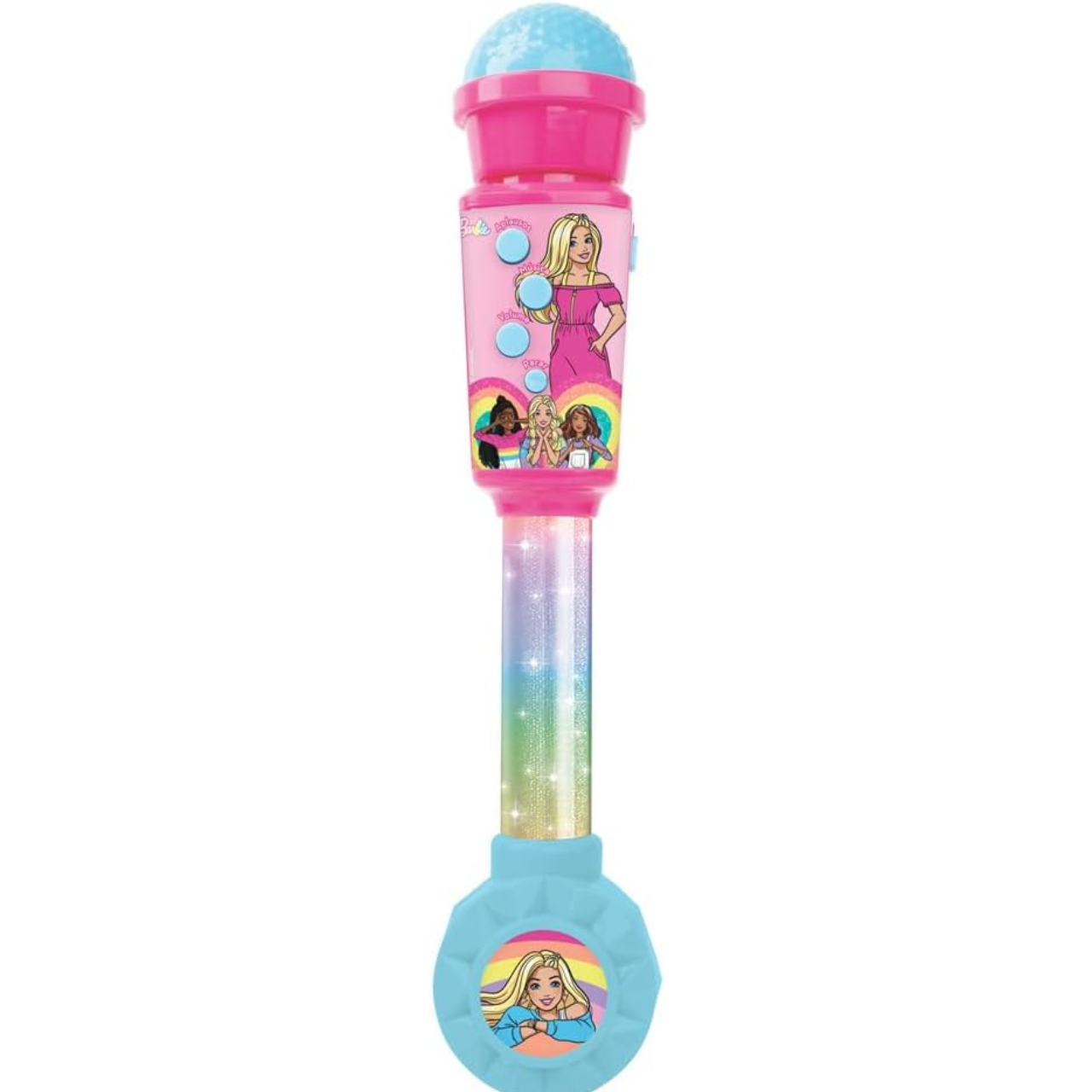 Microfone Rainbow Barbie Fun Microfone Rainbow Barbie Fun