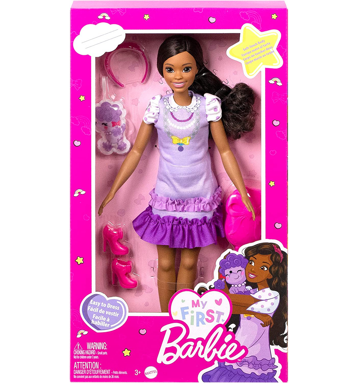 Emporio Dutra - Roupa Bebê Barbie roxa