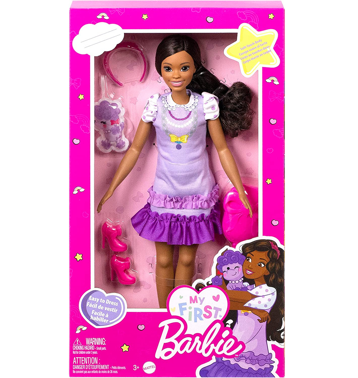 Conjunto de Acessorios Minha Primeira Roupa Barbie - Mattel