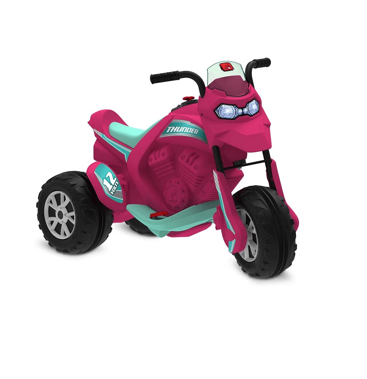 Moto eletrica xt3 infantil de 6v para meninas bandeirante em