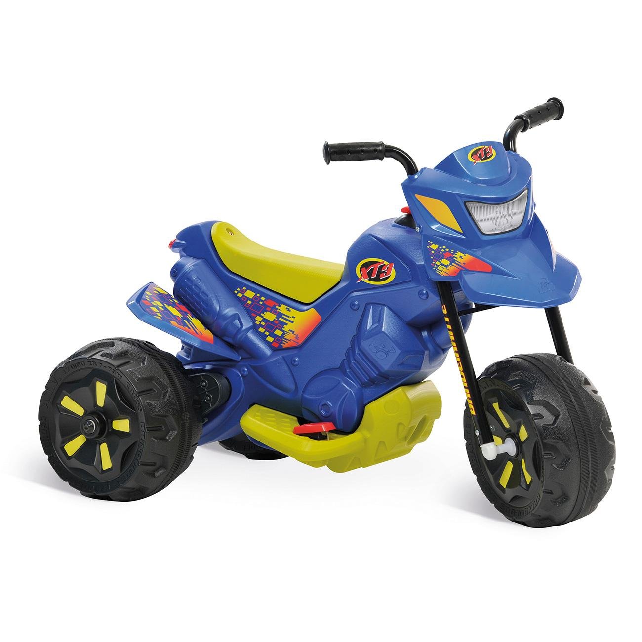 Moto eletrica xt3 infantil de 6v para meninas bandeirante em