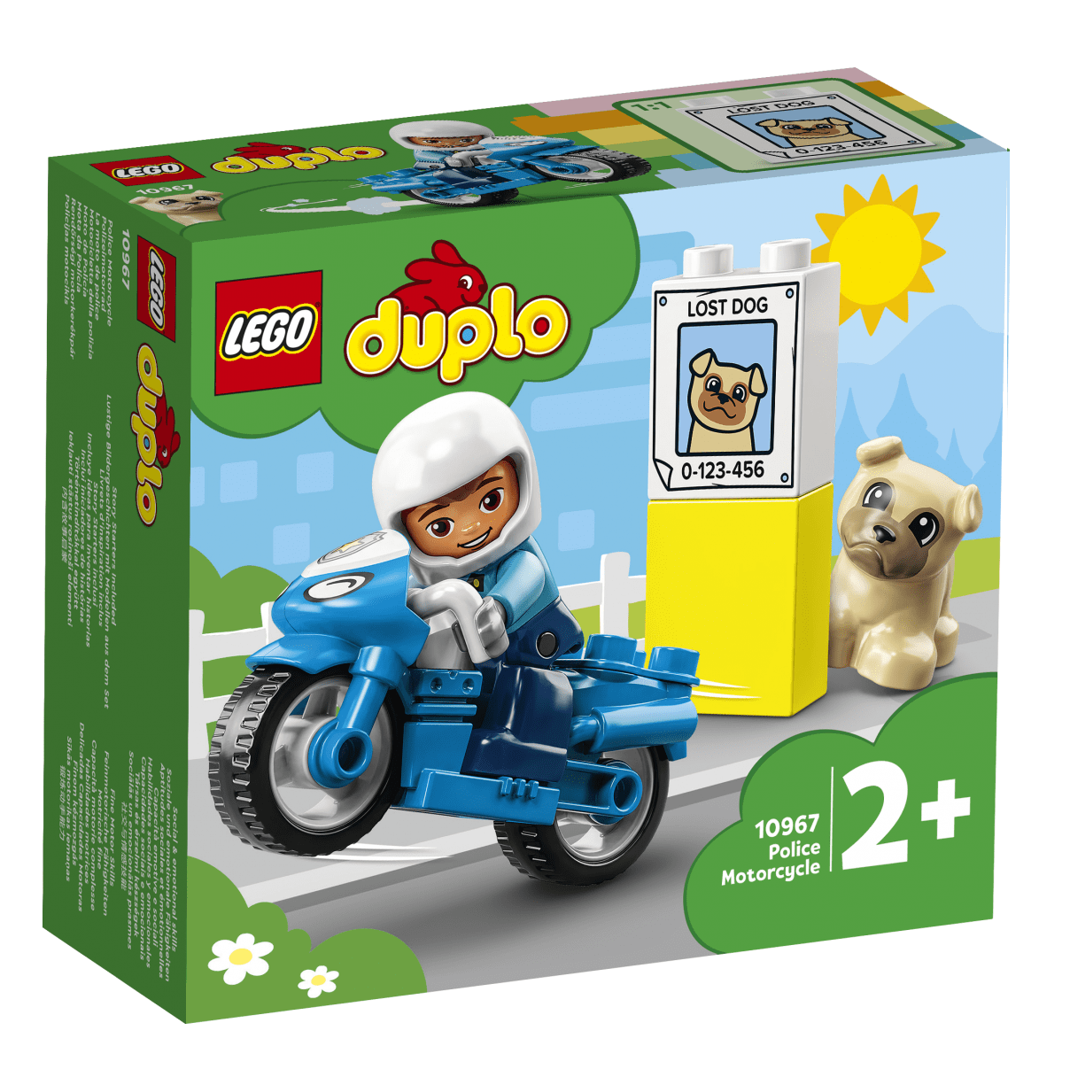 LEGO Duplo Moto de Policia +2 Años