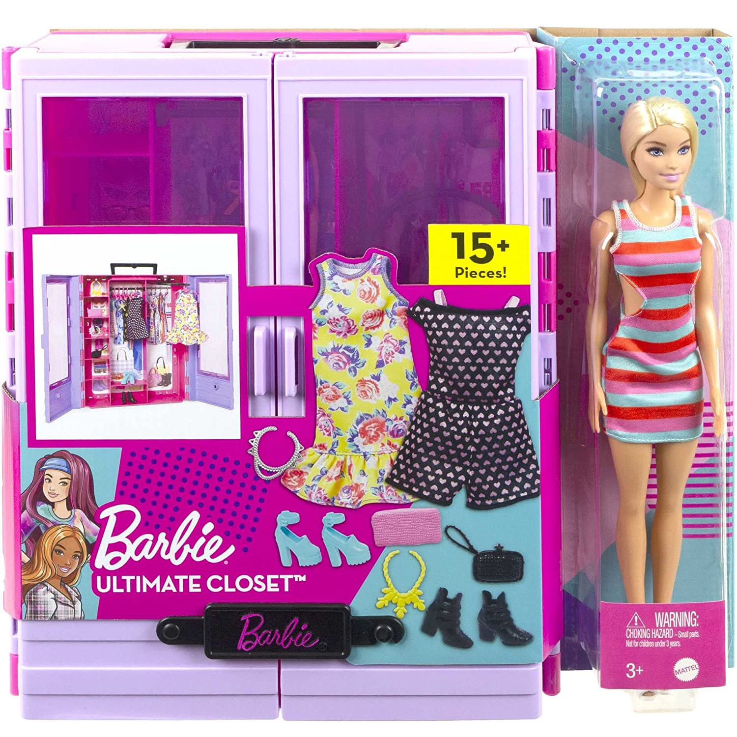 Kit Com 10 Roupinhas Roupas Para Boneca Barbie Frozen