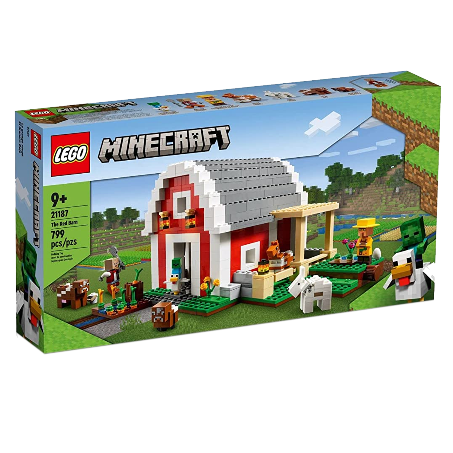 Lego Minecraft Os Picos Gelados