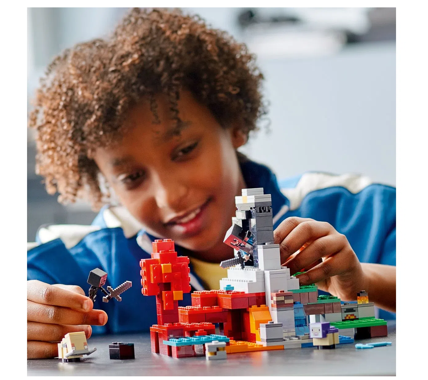 O Portal em Ruínas Lego Minecraft - Fátima Criança