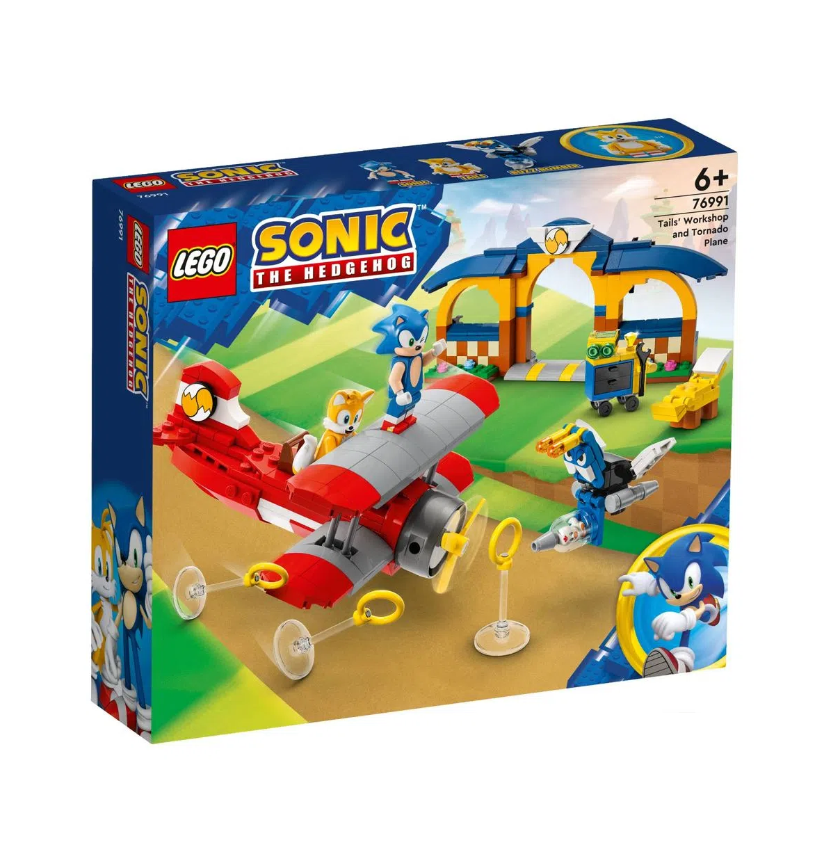 Oficina do Tails e Avião Tornado Lego Sonic - Fátima Criança