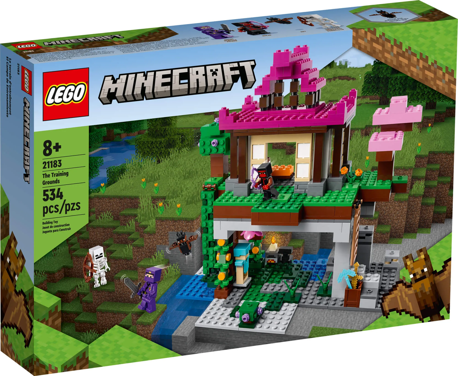 A Casa Cogumelo Lego Minecraft - Fátima Criança