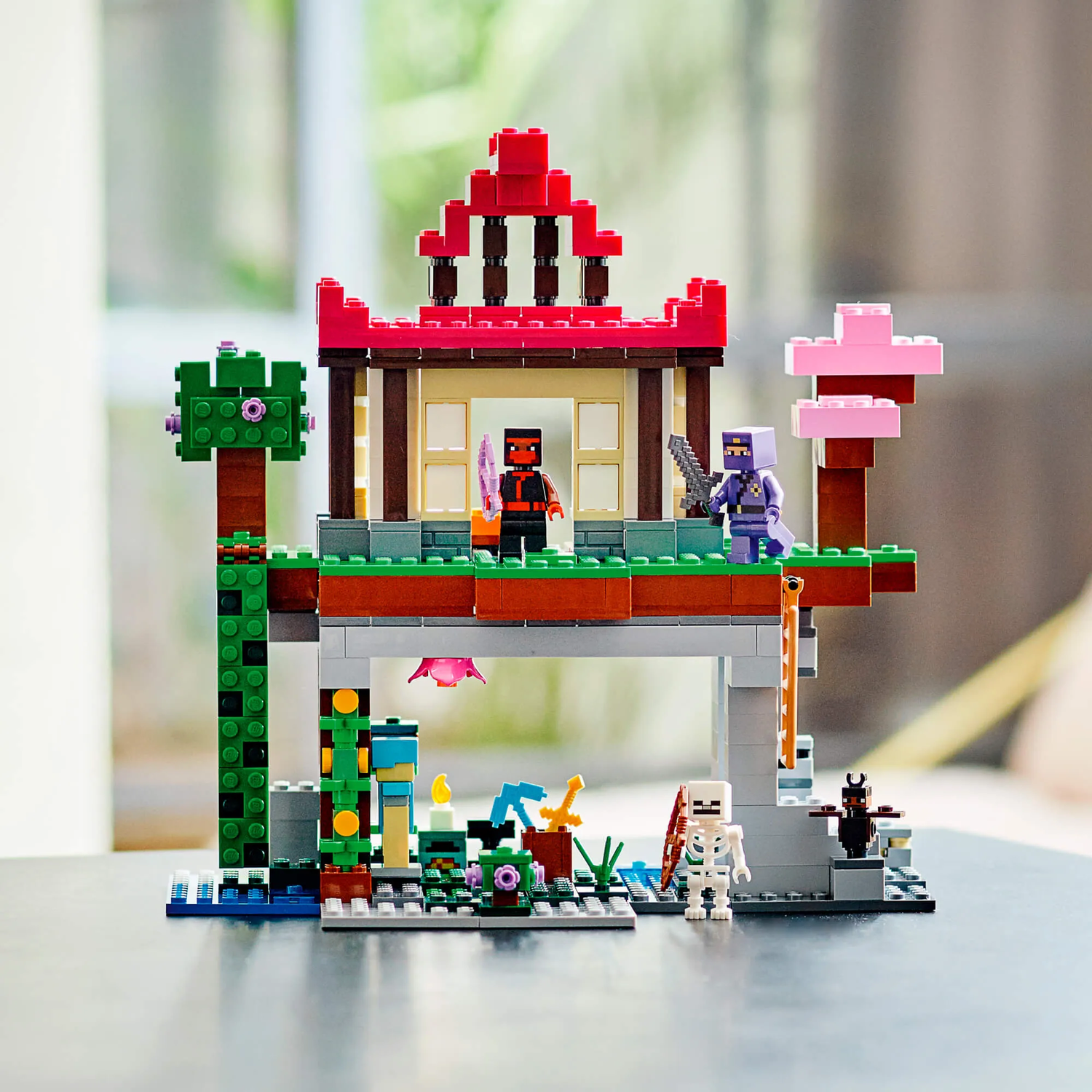 A Casa Cogumelo Lego Minecraft - Fátima Criança