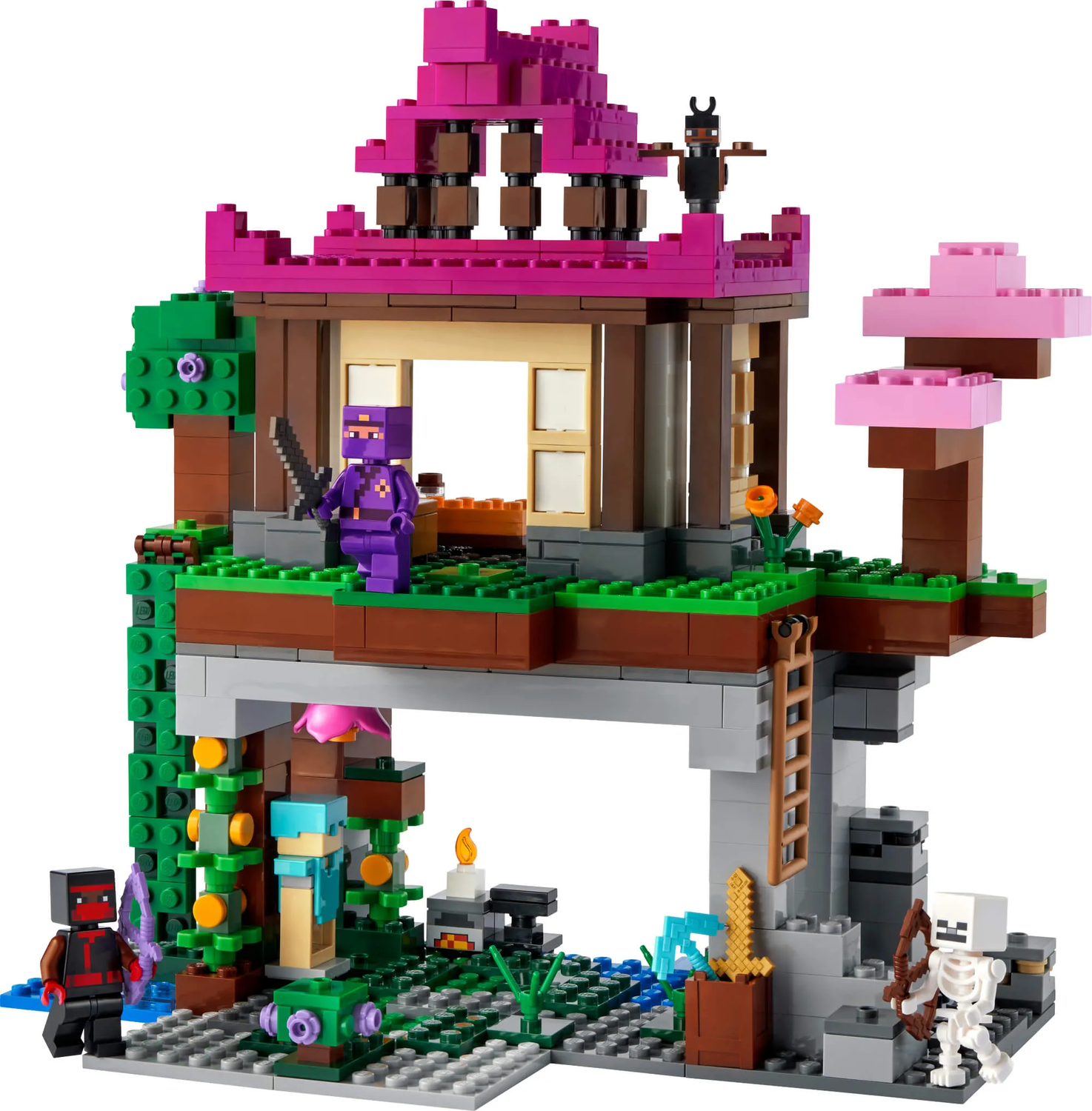 A Casa Cogumelo Lego Minecraft - Fátima Criança