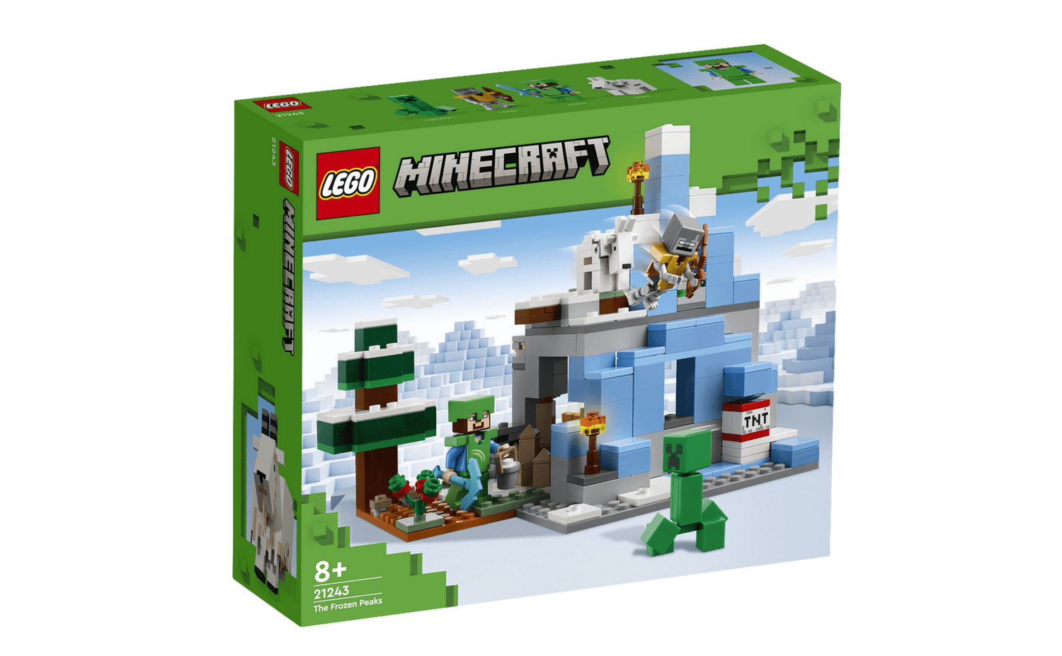 Kit 8 Bonecos Lego Minecraft compatível Com Lego Promoção