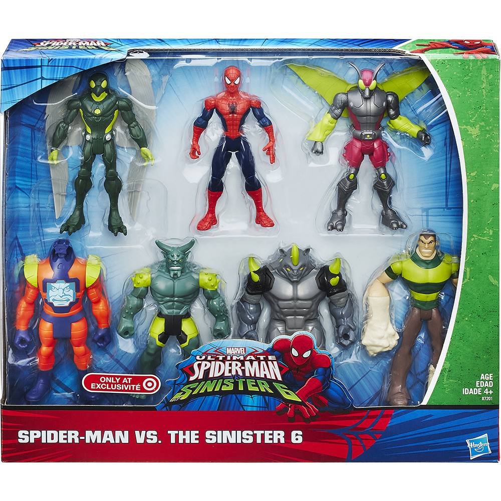 Pack Spiderman Vs The Sinister Hasbro Fátima Criança