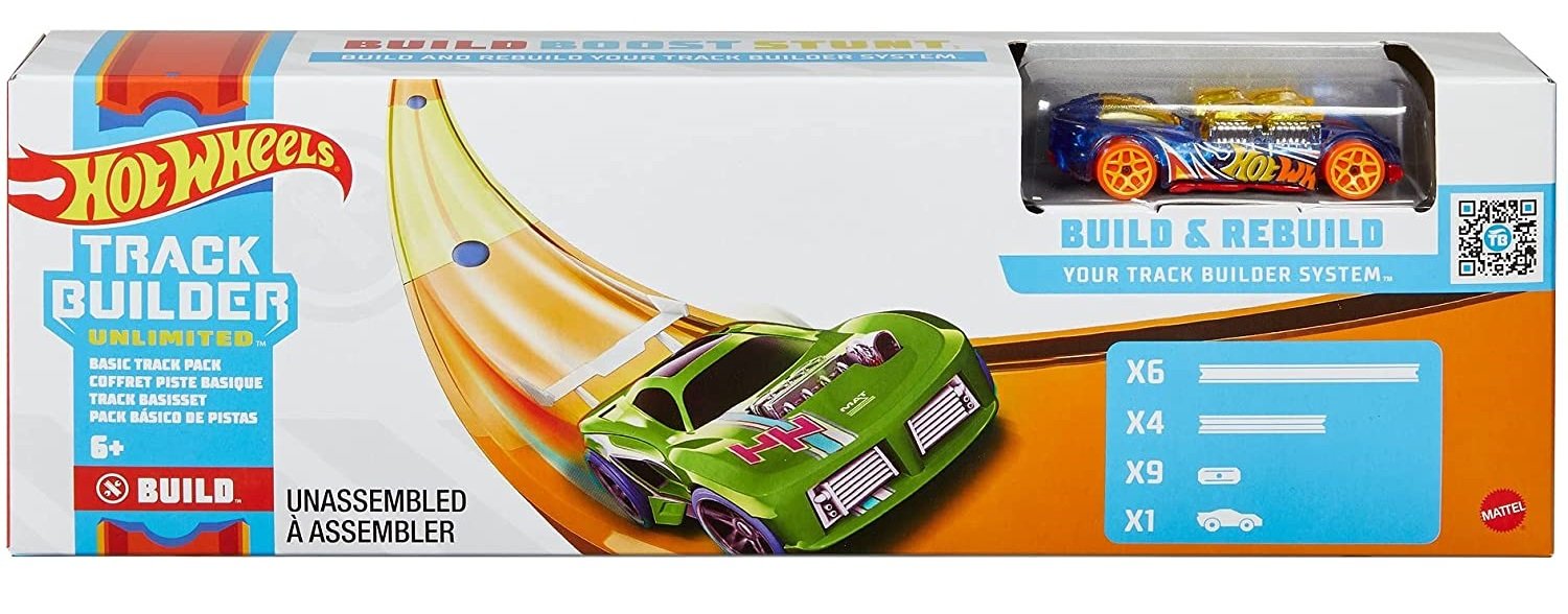 Pista Hot Wheels Track Builder Básico - RioMar Kennedy Online