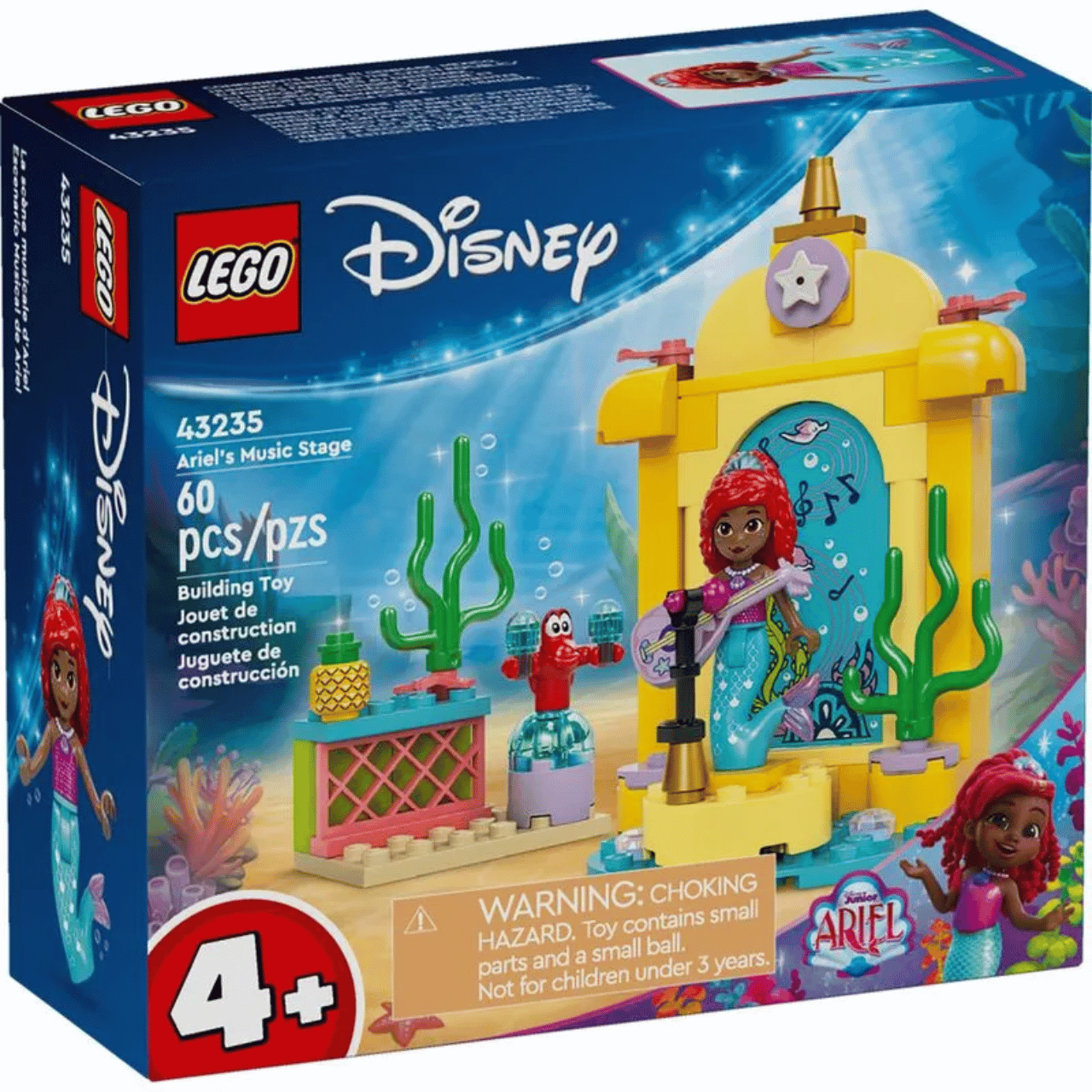 Palco Musical da Ariel Lego Disney Palco Musical da Ariel Lego Disney