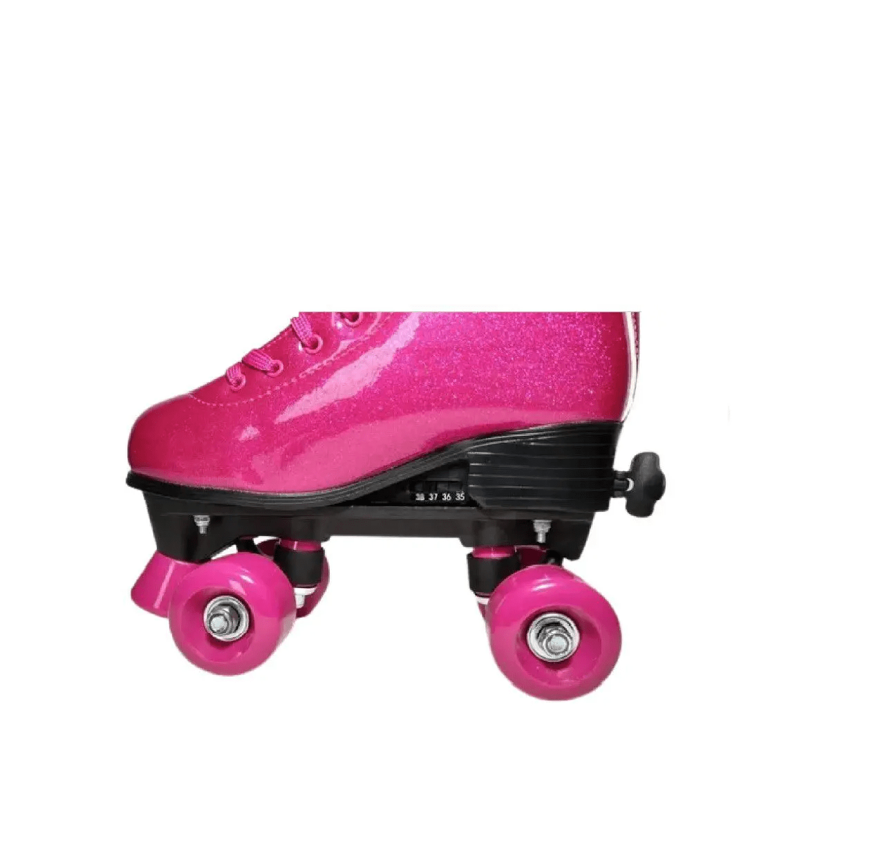 Patins Infantil Menina Quad Roller Skate Ajustável 4 Rodas