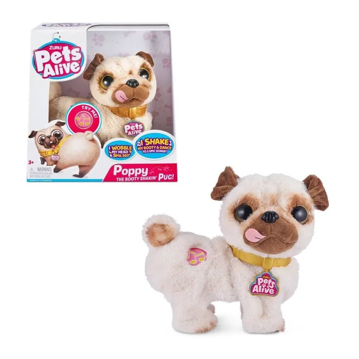 Pelucia Interativa Pets Alive Pet Shop Surprise - Candide