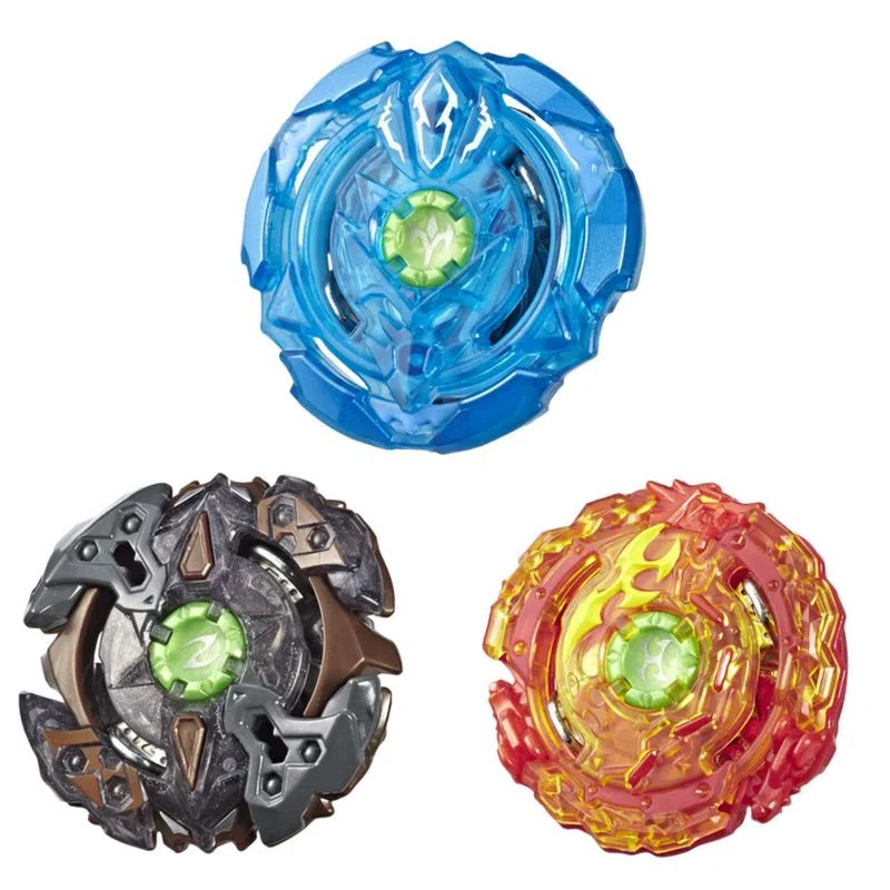 Beyblade Burst Turbo Slingshock - Kit inicial com pião Z Achilles A4 e  lançador - Beyblade