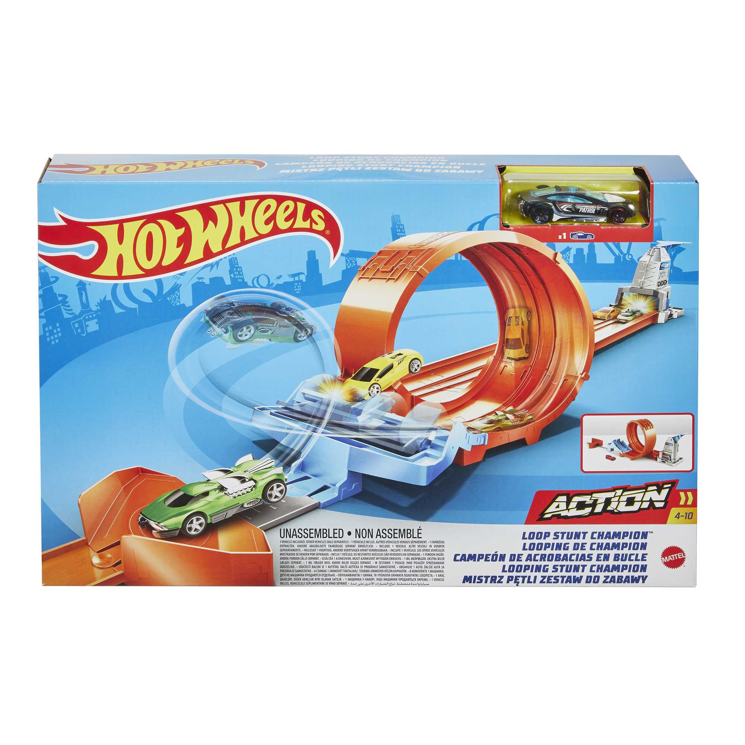 Hot Wheels Porta Carrinho e Pista Fun - Fátima Criança