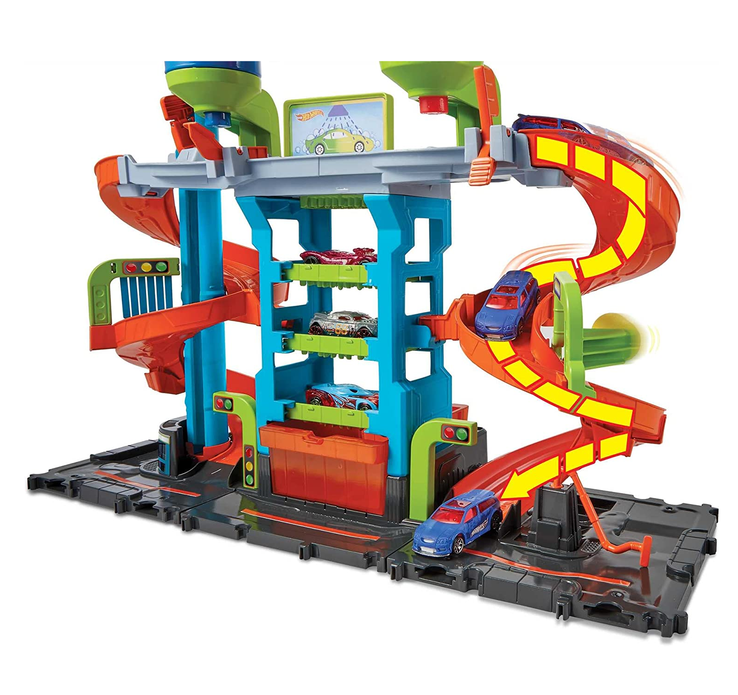 Pista Hot Wheels City Lava rápido Mega Torre Mattel - Fátima Criança