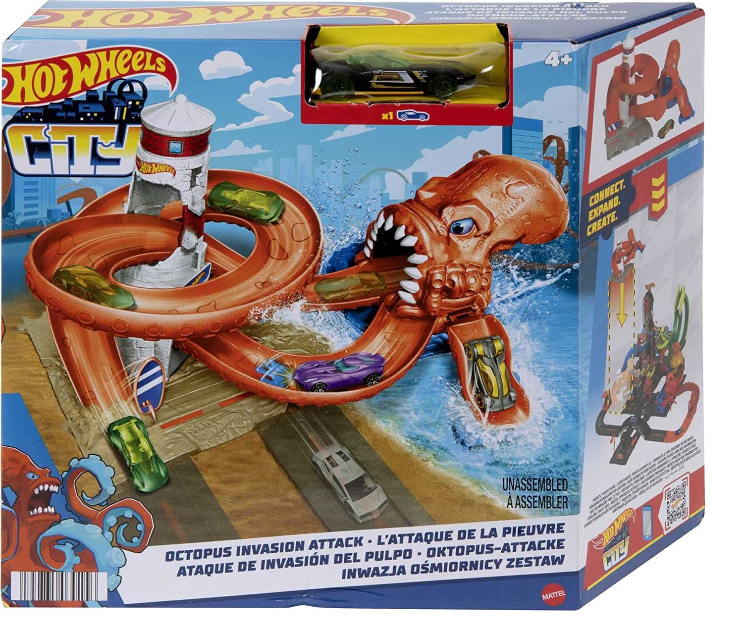 Pista Hot Wheels City Nêmesis Polvo Mattel - Fátima Criança