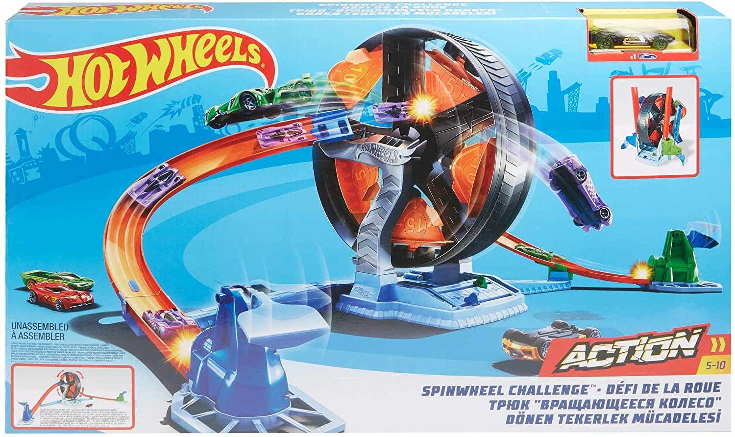 Pista Hot Wheels Estação Científica Color Change Mattel - Fátima Criança