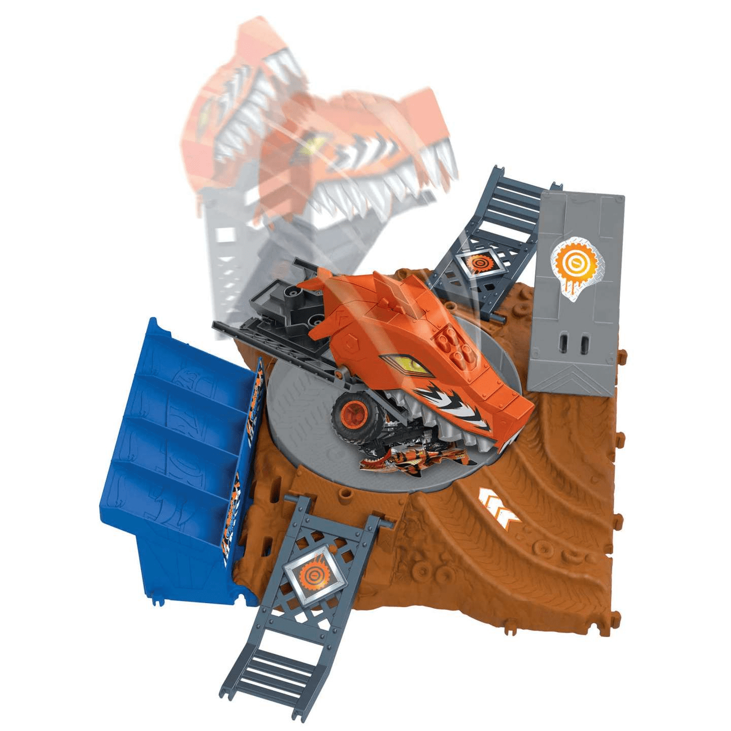 Pista Hot Wheels City Robo Tubarão com Lançador Mattel - Fátima Criança