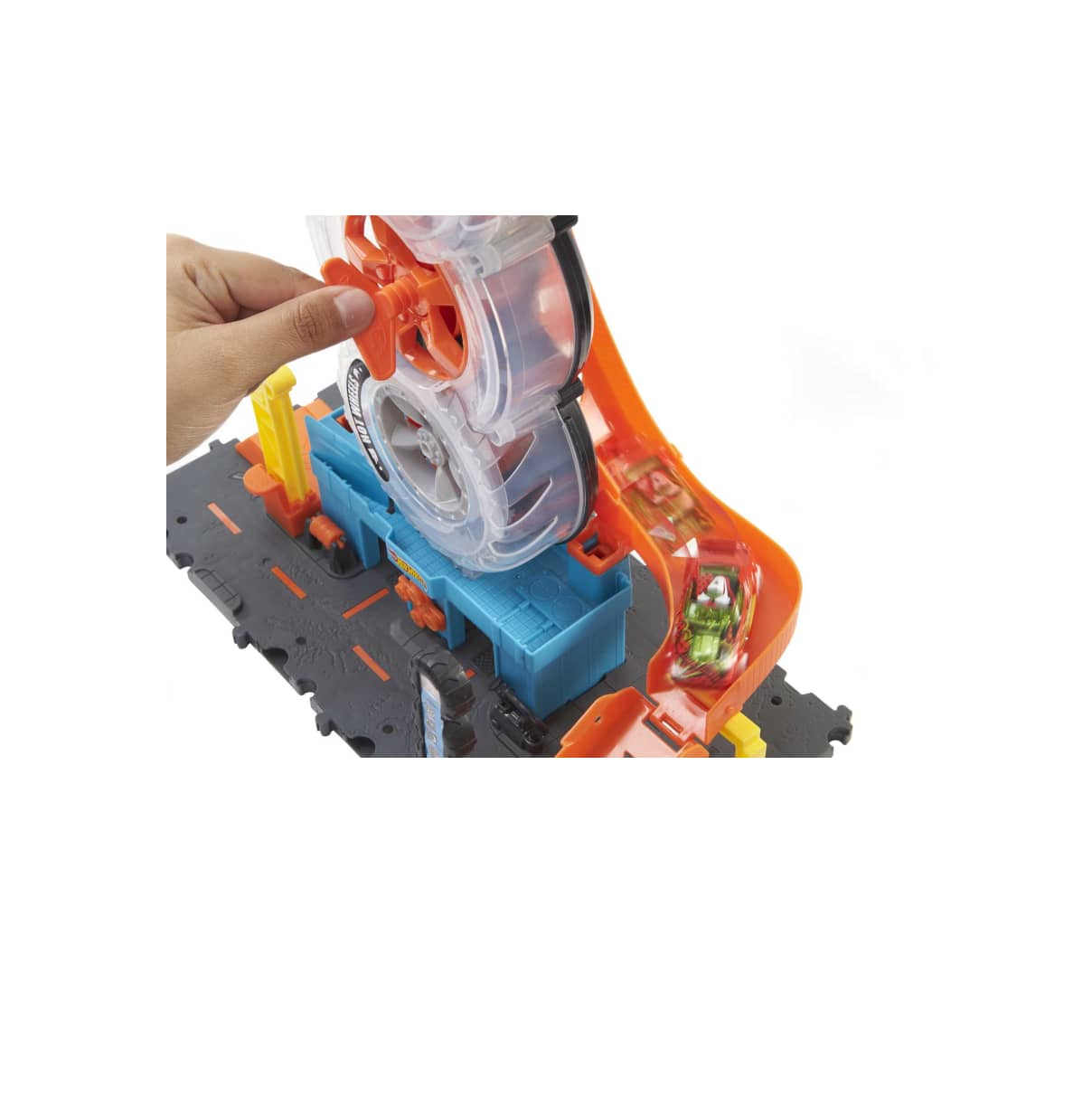 Pista Hot Wheels City Robo Tubarão com Lançador Mattel - Fátima Criança