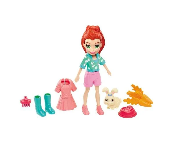 Conjunto e Boneca - Polly Pocket - Lila Shimmer - Mattel