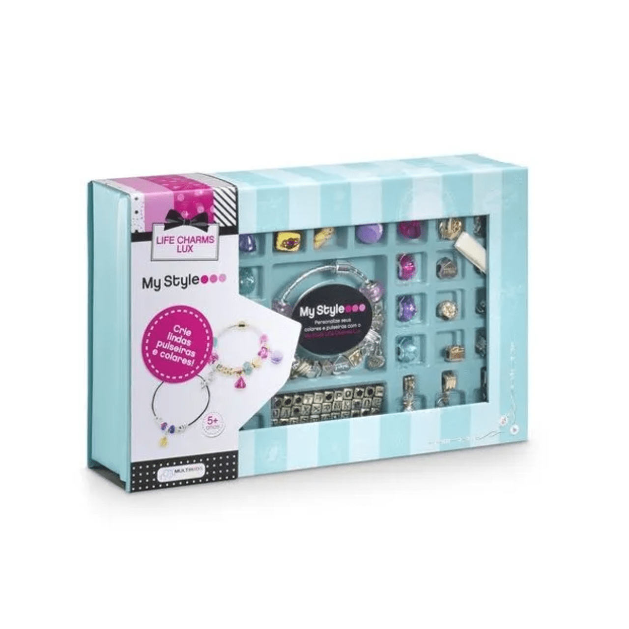 Pulseira My Style Life Charms Lux Multikids Pulseira My Style Life Charms Lux Multikids