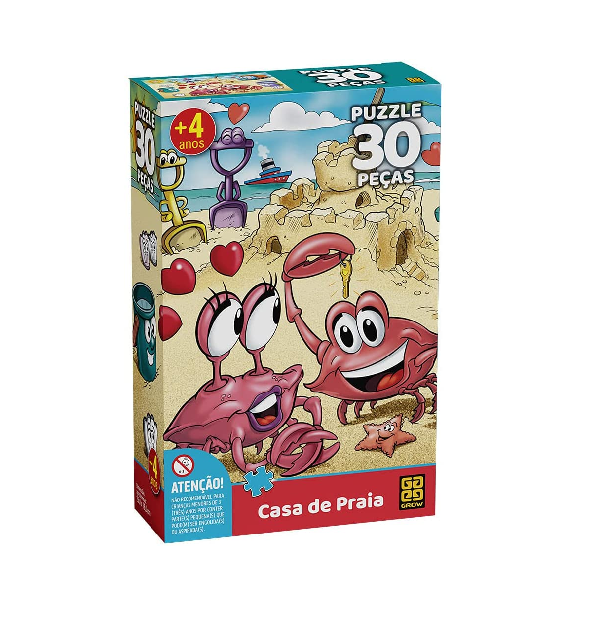 Puzzle 60 peças Gatinhos Fofinhos - Loja Grow